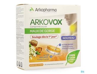 Arkovox Mal Gorge Miel Citron Comp A Sucer 20
