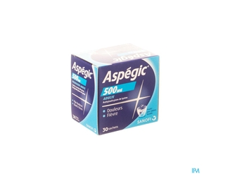 Aspegic 500 Pulv 30x 500mg