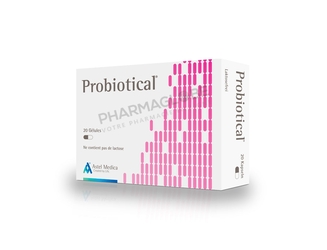 Astel-medica-probiotical-20-gélules-bacteries-pharmaglobe
