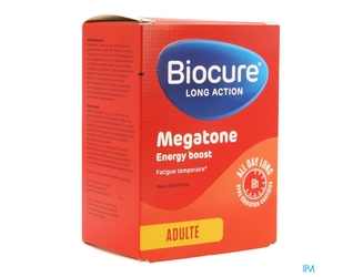 Biocure Long Action Megatone Energy Boost Comp 60