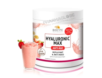 BIOCYTE-HYALURONIC-MAX-20-fois-14-G-fraise-banane-pharmaglobe
