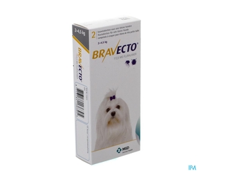 Bravecto Comp A Macher Chien 2x 112,5mg