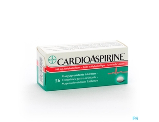 Cardioaspirine Gastro Resist. Tabl 56 X 100mg