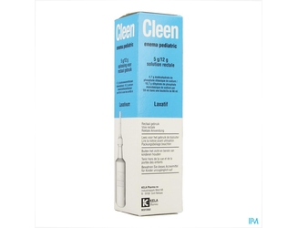 Cleen Enema Pediatric 5g/12g Sol Rectale Fl 66ml