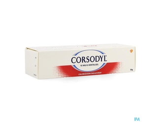 Corsodyl 10mg/g Gel Dentaire Tube 50g