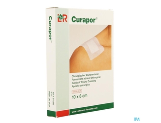 Curapor Pans Adh Sterile 10cmx 8cm 5 30505