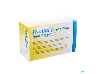 D Vital Forte Citron 1000/880 Efferv. Sach 30