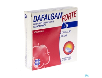 Dafalgan Forte 1g Agrume Comp Efferv. 8