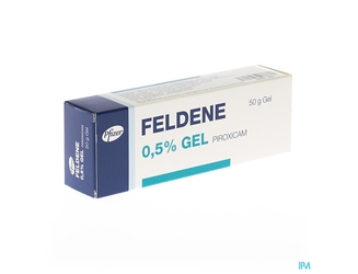 Feldene Gel Tube 50 Gr 0,5 %