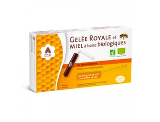 GELEE-ROYALE-et-MIEL-10-Unidoses-PILEJE-pharmaglobe