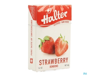 Halter Bonbon Fraise Ss 40g