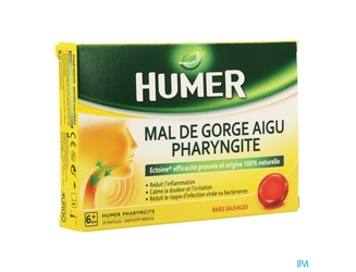 Humer Pharyngite Comp 20