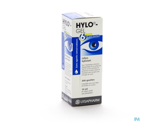 Hylo-gel Gutt Oculaires 10ml