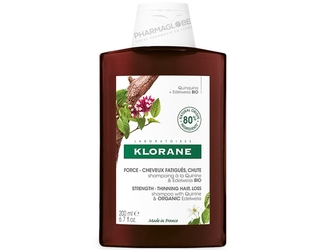 KLORANE-SHAMPOING-QUININE-et-EDELWEISS-BIO-200-ML-cheveux-fatigues-chute-pharmaglobe