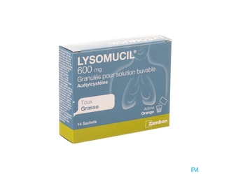 Lysomucil 600 Gran Sach 14 X 600mg