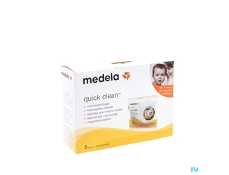 Medela Quick Clean Sach Sterilisat. Micro Ondes 5
