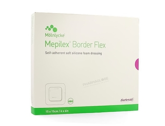 MEPILEX-BORDER-FLEX-15-par-15-CM-A-5-pansement-silicone-pharmaglobe