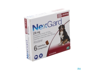 Nexgard 136mg Xl 25-50kg Comp Croq 6