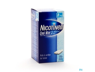 Nicotinell Cool Mint 2mg Gommes A Macher 96