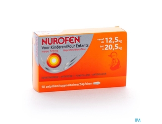 Nurofen Enfant 125mg Suppo 10 X 125mg