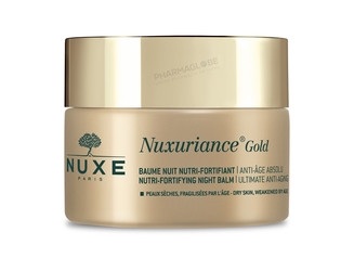 NUXE-NUXURIANCE-GOLD-BAUME-NUIT-NUTRIFORtifiant-anti-age-peaux-seches-pharmaglobe