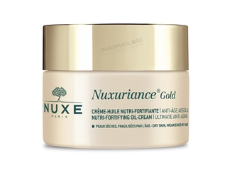 NUXE-NUXURIANCE-GOLD-CR-HUILE-NUTRI-FORT-creme-huile-nutri-fortiifiante-anti-age-pharmaglobe