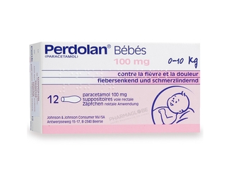PERDOLAN-BEBE-100-MG-12-SUPPOSITOIRES-paracetamol-douleurs-fievre-pharmaglobe.lu