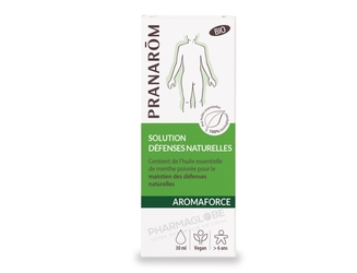 PRANAROM-AROMAFORCE-SOLUTION-DEFENSES-NATURELLES-BIO-NF-30-ML-pharmaglobe