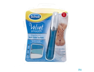 Scholl Velvet Smooth Electr. Nail Care System Bleu