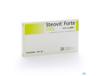 Steovit Forte 1000mg/800ui Comp Croq 28