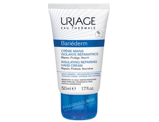 URIAGE-BARIEDERM-CREME-MAINS-50ml-creme-mains-isolante-reparatrice-repare-protege-nourrit-mains-abimees-pharmaglobe