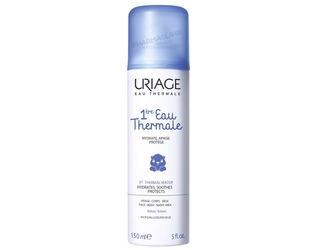 URIAGE-BEBE-EAU-THERMALE-SPRAY-150-ML-hydrate-apaise-protege-visage-corps-siege-pharmaglobe
