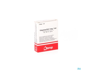 Vit B12 Sc/im/iv Amp 3 X 1mg/1ml