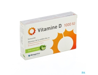 Vitamine D 1000iu Comp 84 Metagenics