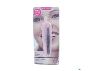 Vitry Classic Pince Epiler Rond Inox 1014