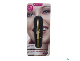 Vitry Prestige Pince Epiler Droit Inox 4012
